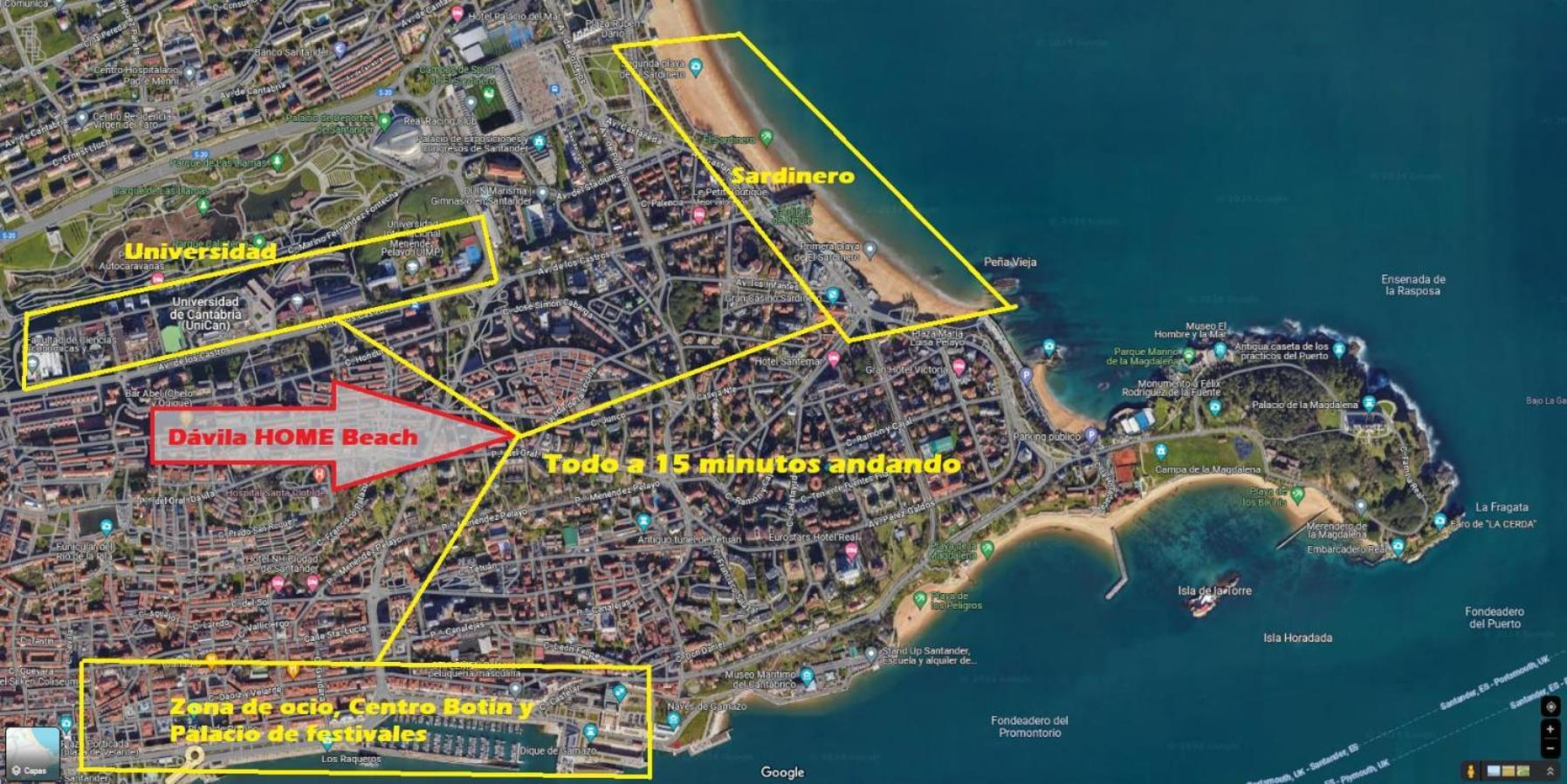 Davila Home Beach Santander Bagian luar foto